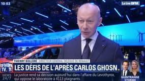Thierry Bolloré a tenu à rassurer les médias présents au salon de Genève sur la transition en cours chez Renault