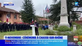 "C'est important d'entretenir le devoir de mémoire": les commémorations du 11-Novembre à Chasse-sur-Rhône
