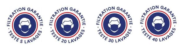 Les masques homologués Afnor affichent ce logo Les masques homologués Afnor affichent ce logo