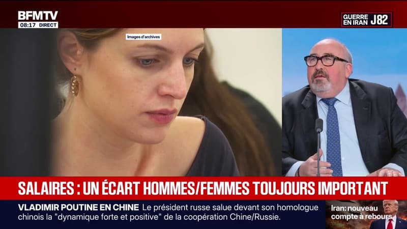 L'écart de salaire entre hommes et femmes reste encore trop important par rapport aux critères européens