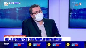 Lyon: Sébastien Couraud, pneumologue, évoque la fatigue physique et morale des soignants