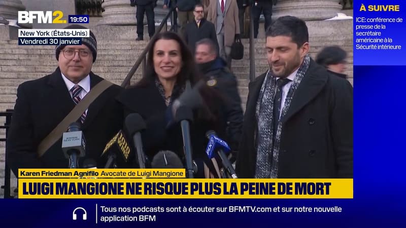 Meurtre d'un patron d'assurance américain: Luigi Mangione ne risque plus la peine de mort