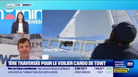 Première traversée pour le voilier-cargo de TOWT