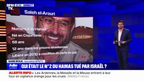 LES ÉCLAIREURS - Qui était Saleh al-Arouri?