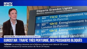 Tunnel sous la Manche: le trafic reprend progressivement mais les trains Eurostar suspendus "jusqu'à nouvel ordre"