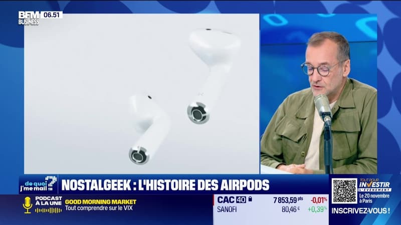 De Quoi J'me mail : AirPods, le coup de génie d'Apple (2/2) - 21/09