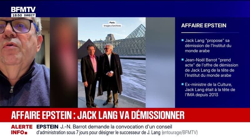 Affaire Epstein: "Nous avons porté plainte [contre Jack Lang et sa fille] par rapport à la partie financière", explique Marcel Claude, président de l'association AC anti-corruption