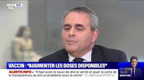Xavier Bertrand: "On a accordé trop d'importance à ceux qui ne veulent pas se faire vacciner"