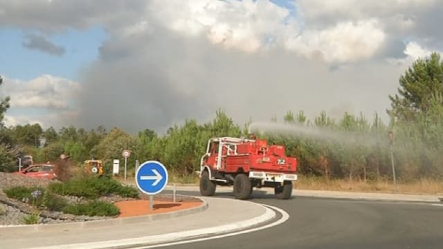 150 pompiers était encore mobilisés vendredi soir.
