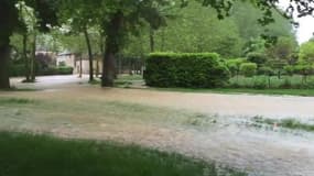 Grosses inondations à Villeneuve-sur-Yonne  - Témoins BFMTV