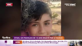 Eitan, un Français de 12 ans enlevé par le Hamas