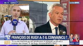 Loïc Prud'homme (LFI) réagit aux révélations sur François de Rugy: "On est face à un gouvernement de dégoûtants qui produit un pays de dégoûtés"