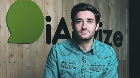 Julien Hervouet, cofondateur et CEO d'iAdvize, une start-up nantaise qui aide les clients à mieux acheter sur Internet.