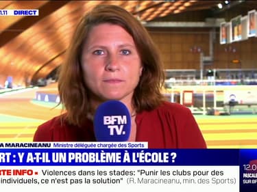 Roxana Maracineanu, ministre déléguée aux Sports, sur BFMTV ce mardi 21 septembre 2021
