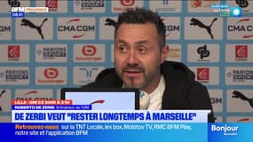 Roberto De Zerbi " veut rester longtemps à Marseille " 