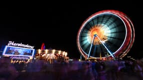 Une attraction de l'Oktoberfest, à Munich en Allemagne.