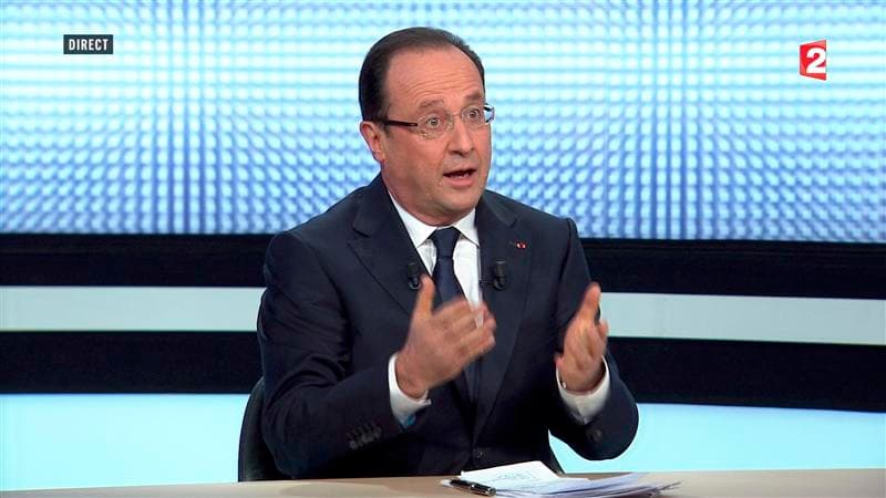 François Hollande, invité d'une émission spéciale de France 2 ce jeudi 28 mars 2013