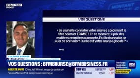 Culture Bourse : « En ce moment, le prix des matières premières augmente. Quelle est votre analyse globale sur le titre ERAMET ? » par Julie Cohen-Heurton - 16/04