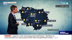 Météo Paris-Île-de-France: les températures remontent avec le retour du soleil cet après-midi, jusqu'à 19°C attendus à Melun