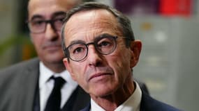 Bruno Retailleau à La Courneuve le 23 septembre 2024. 
