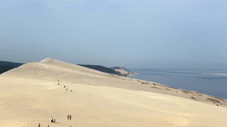 Vue de la Dune du Pilat