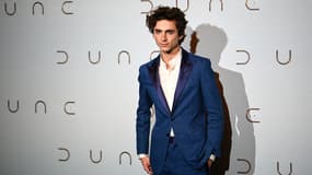 Timothée Chalamet lors de l'avant-première parisienne de "Dune" le 6 septembre 2021