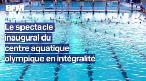 Le spectacle inaugural du centre aquatique olympique en intégralité