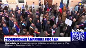 Marseille: 7.500 personnes rassemblées contre l'antisémitisme dimanche