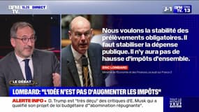 Lombard : "l'idée n'est pas d'augmenter les impôts" - 05/06