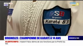 Brignoles: Morgane, championne de karaté à 14 ans