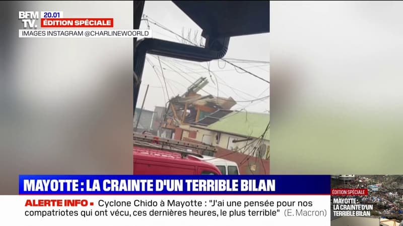 Cyclone Chido à Mayotte: la crainte d'un terrible bilan