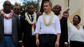 Gérald Darmanin à Mayotte le 31 décembre 2022