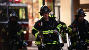 Des pompiers aux États-Unis (illustration)