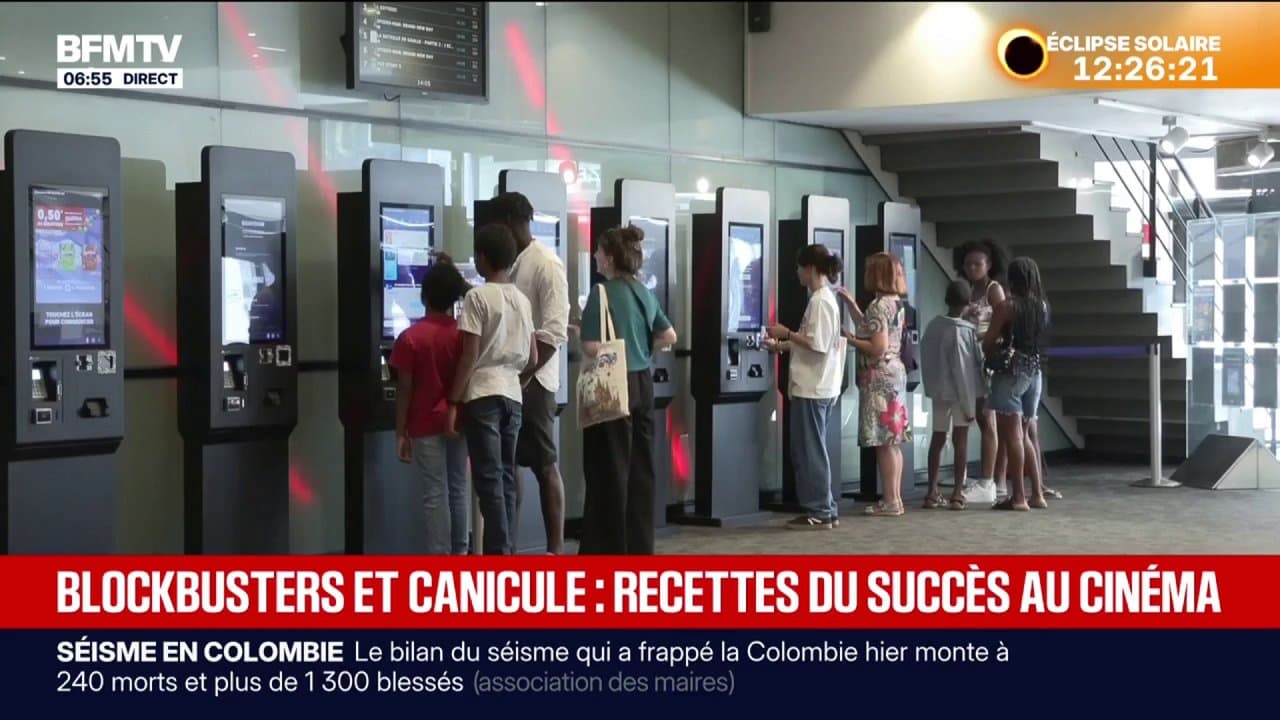 "Il y a vraiment de bons films cet été": les bonnes affiches combinées à la canicule motivent les Français à se rendre en salle de cinéma