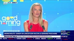 Audrey Derveloy (Sanofi France): Sanofi investit 250 millions d'euros pour la plus grande usine de vaccins d'Europe - 08/09