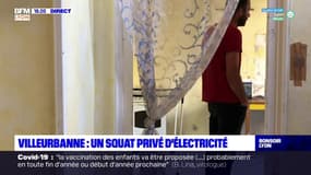 Villeurbanne : un squat privé d'électricité