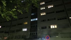 L'immeuble où une femme juive a été agressée au couteau.