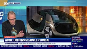 Apple serait proche d'un accord avec Hyundai pour fabriquer sa future voiture autonome
