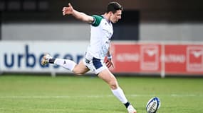 Paolo Garbisi avec Montpellier en janvier 2022