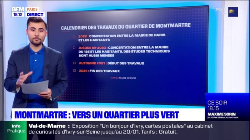 Paris: le quartier de Montmartre va être davantage végétalisé d'ici 2024