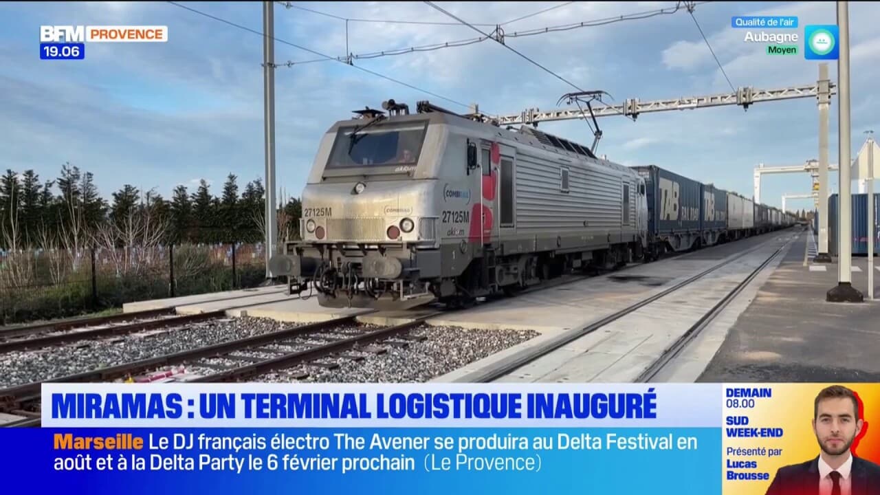 Bouches-du-rhône: le terminal ouest provence inauguré à miramas