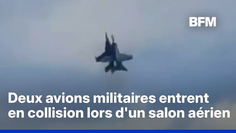 États-Unis: deux avions militaires entrent en collision lors d'un salon aérien