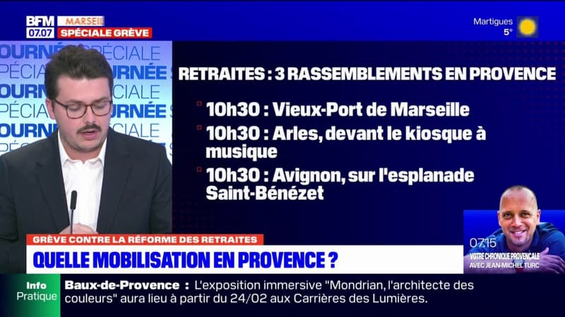 Grève du 31 janvier: plusieurs manifestations organisées en Provence