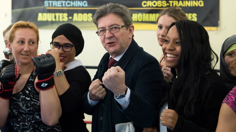 Jean-Luc Mélenchon, prêt à en découdre.