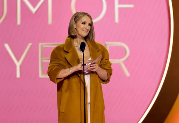 Céline Dion sur scène aux Grammy Awards à Los Angeles le dimanche 4 février 2024