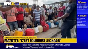 "C'est toujours le chaos": la colère d'un habitant de Mamoudzou après la venue de Macron à Mayotte