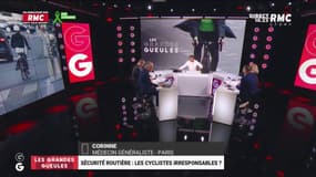 Les cyclistes sont-ils irresponsables ? Notre auditrice Corinne : "Je me suis fait renverser deux fois par des vélos !"