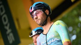 Le coureur italien Simone Velasco lors de la 20e étape du Tour de France le 26 juillet 2025
