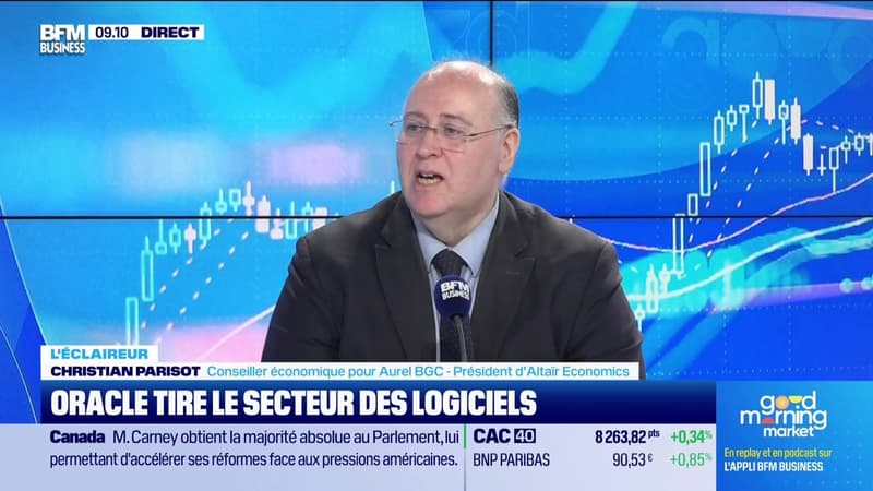 L'éclaireur : Oracle tire le secteur des logiciels - 14/04