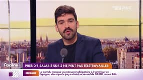 L’info éco/conso du jour de Victor Joanin : Près d'un salarié sur 2 ne peut pas télétravailler - 23/12